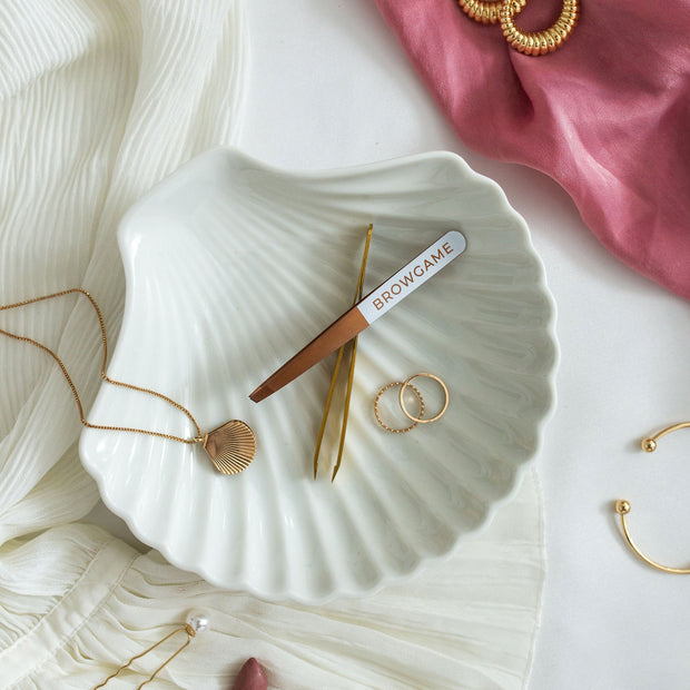 Prestige Slanted Tweezer Rose gold